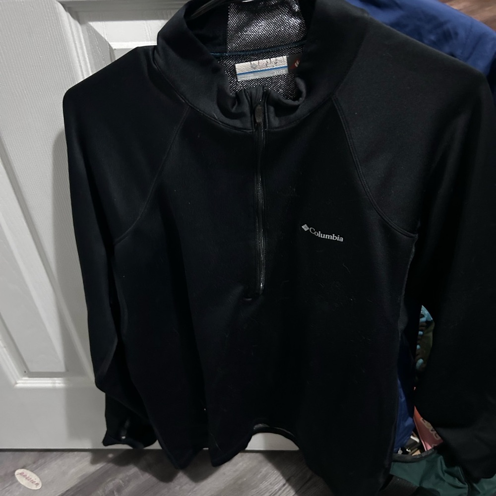 Columbia Black Pullover Jacket